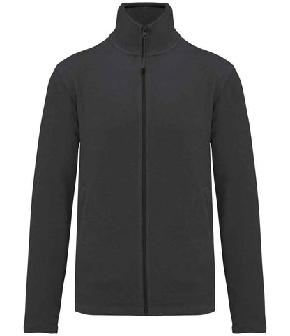 Kariban Kariban Falco Micro Fleece Jacket Dark Grey