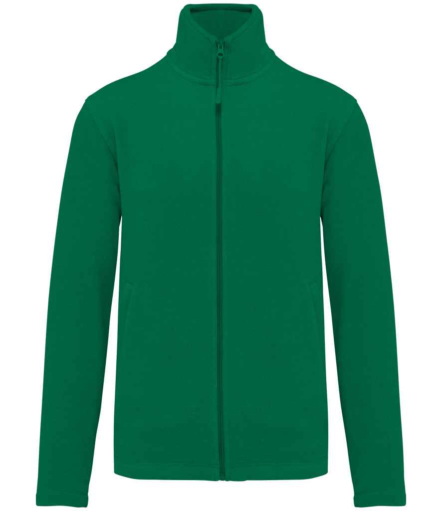 Kariban Kariban Falco Micro Fleece Jacket Kelly Green