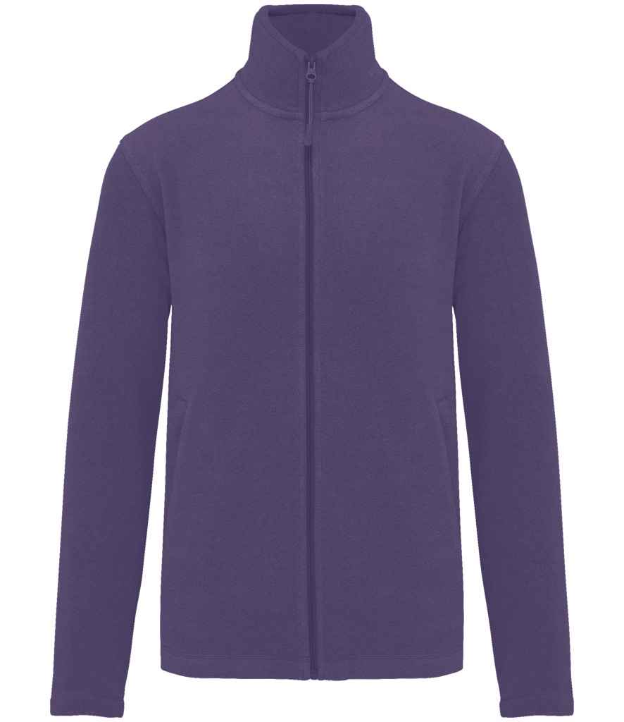 Kariban Kariban Falco Micro Fleece Jacket Purple