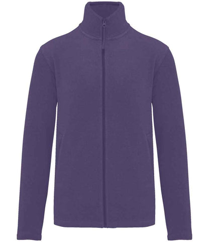 Kariban Kariban Falco Micro Fleece Jacket Purple