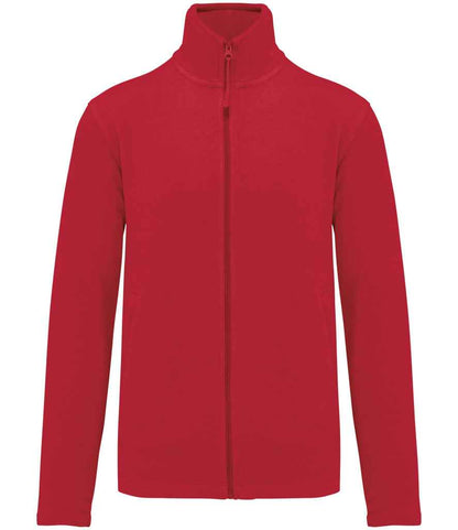 Kariban Kariban Falco Micro Fleece Jacket Red