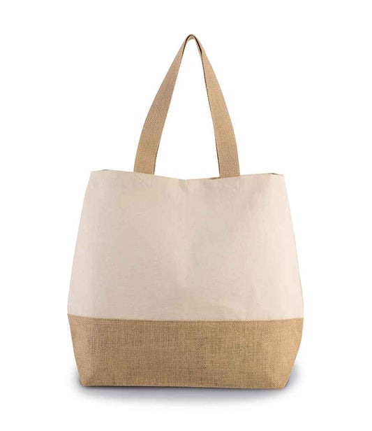Kimood Kimood Canvas & Jute Shopper