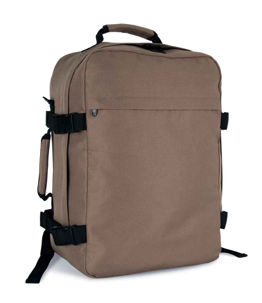 Kimood Kimood Travel Backpack Cashew Brown
