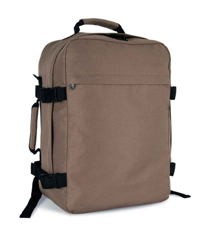 Kimood Kimood Travel Backpack Cashew Brown