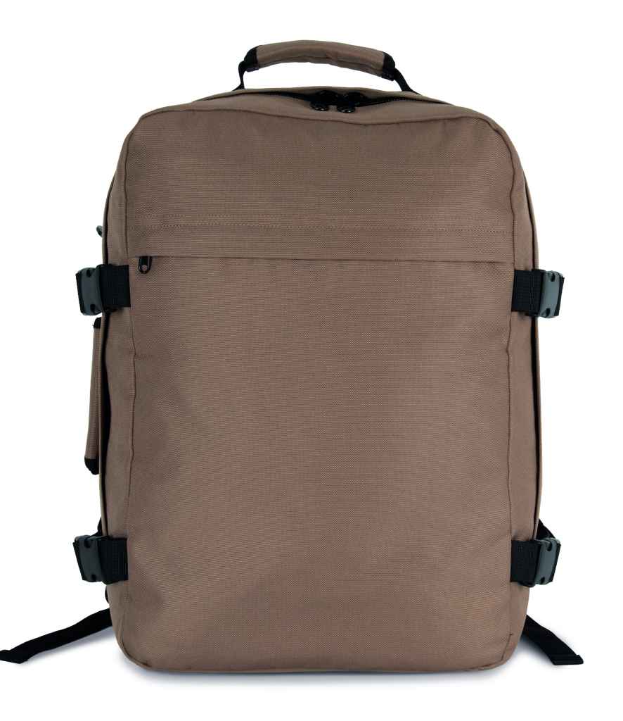 Kimood Travel Backpack in Cashew Brown