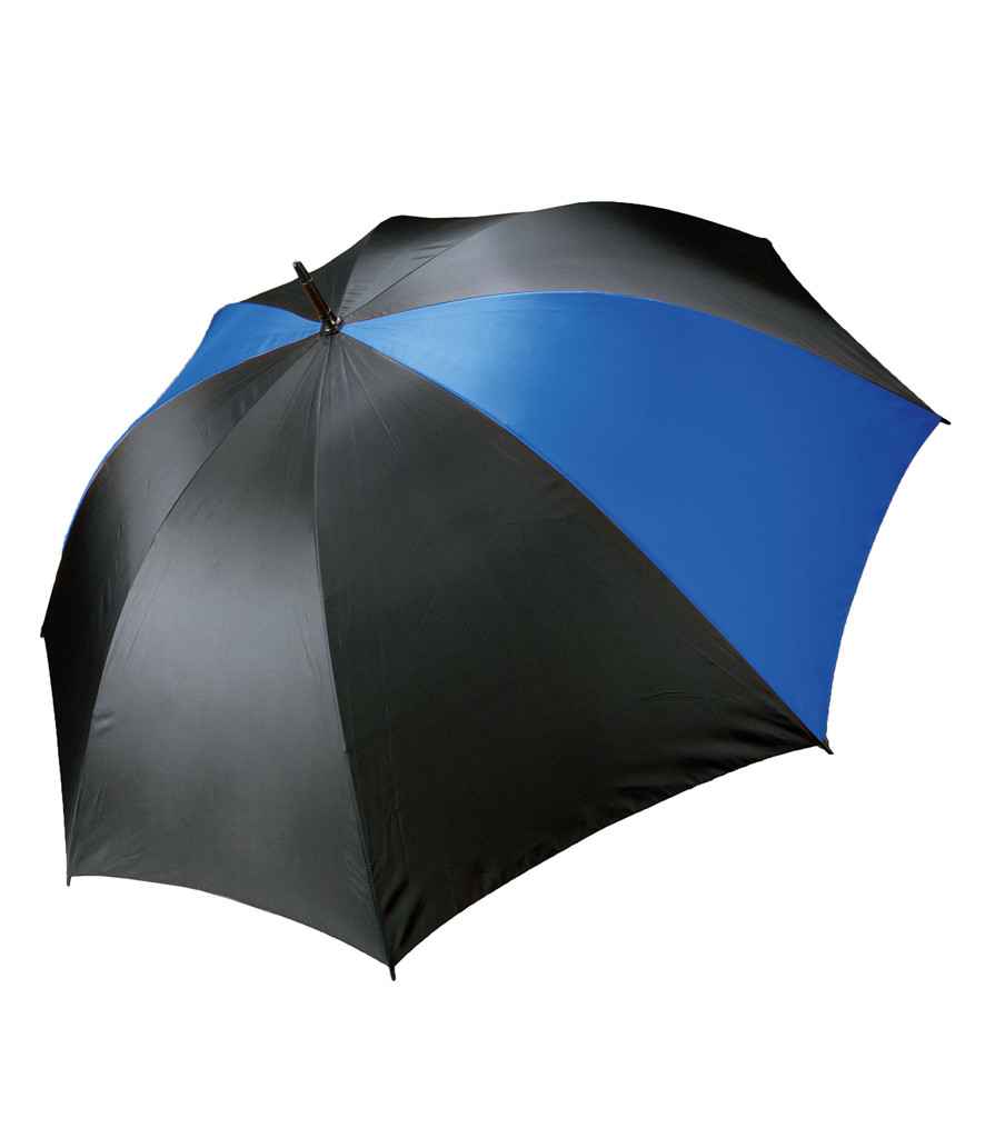 Kimood Storm Umbrella in Black/Royal Blue