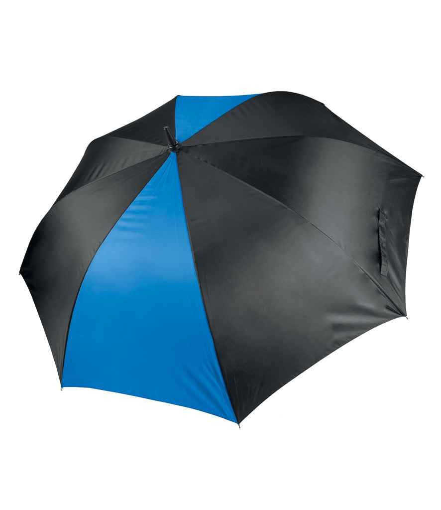 Kimood Large Golf Umbrella in Black/Royal Blue