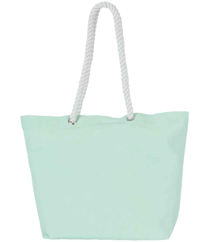 Kimood Marine Style Tote Bag in Washed Misty Green