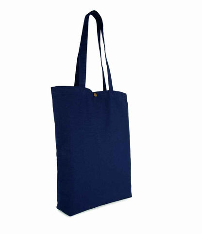 Kimood Kimood Washed Cotton Tote Bag Washed Navy