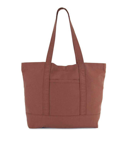 Kimood Washed Cotton Shopper Bag in Washed Russet