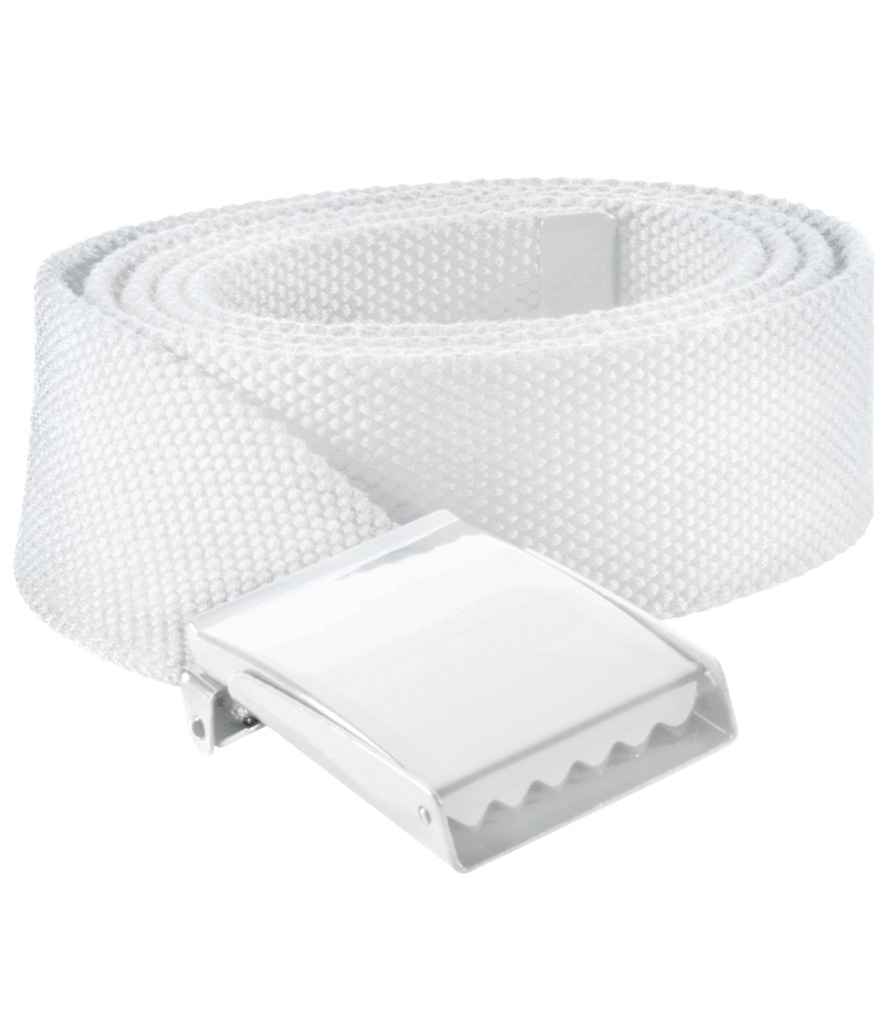 K-UP Polyester Belt in White