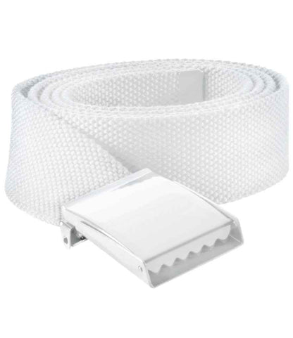K-UP Polyester Belt in White