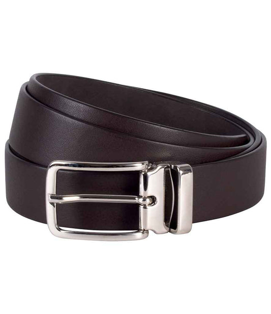 K-UP Classic Leather Belt - model image