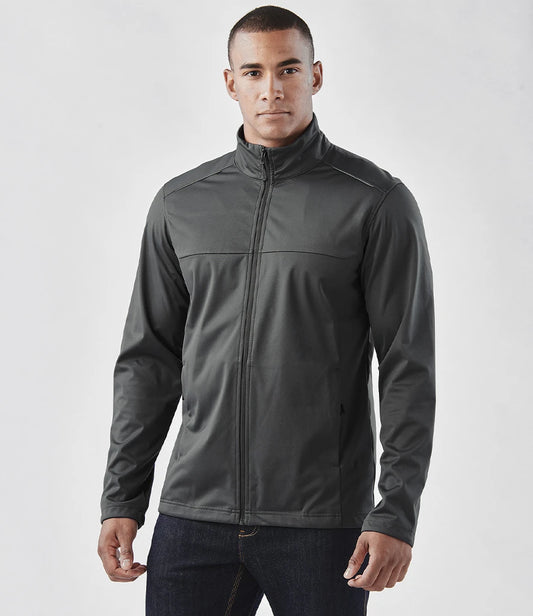 Stormtech Greenwich Lightweight Soft Shell Jacket - Black - Model