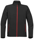 Black/Bright Red