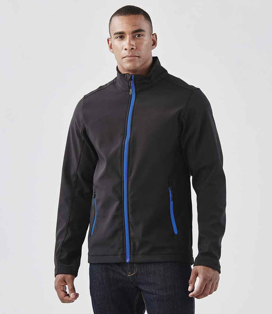 Stormtech Orbiter Soft Shell Jacket - Black/Azure
