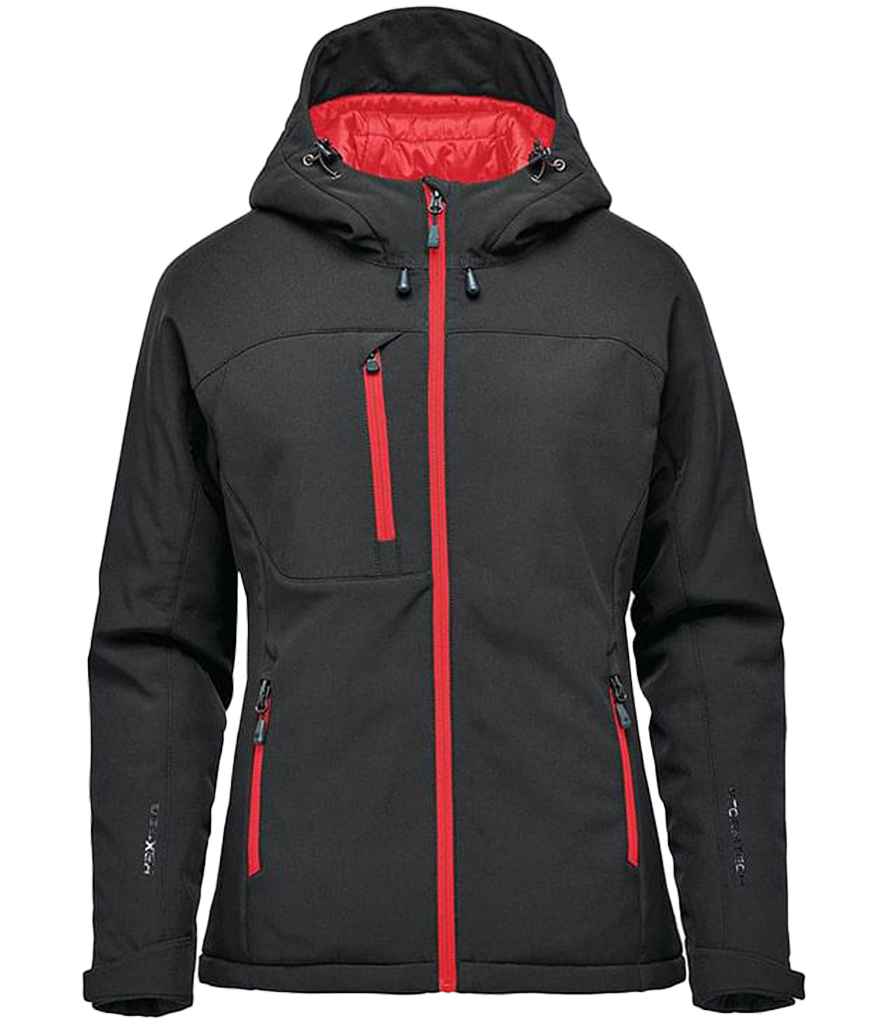 Stormtech Ladies Orbiter Insulated Soft Shell Jacket in Black/Red