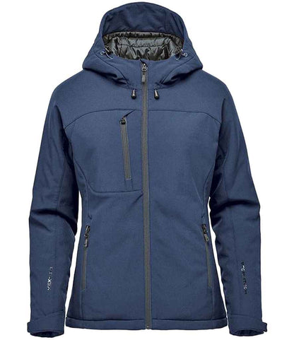 Stormtech Ladies Orbiter Insulated Soft Shell Jacket in Navy/Granite