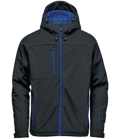 Stormtech Orbiter Insulated Soft Shell Jacket in Black/Azure