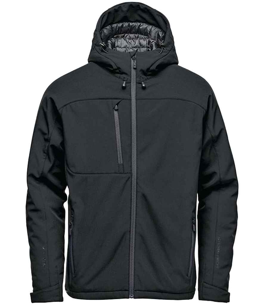 Stormtech Orbiter Insulated Soft Shell Jacket in Black/Granite