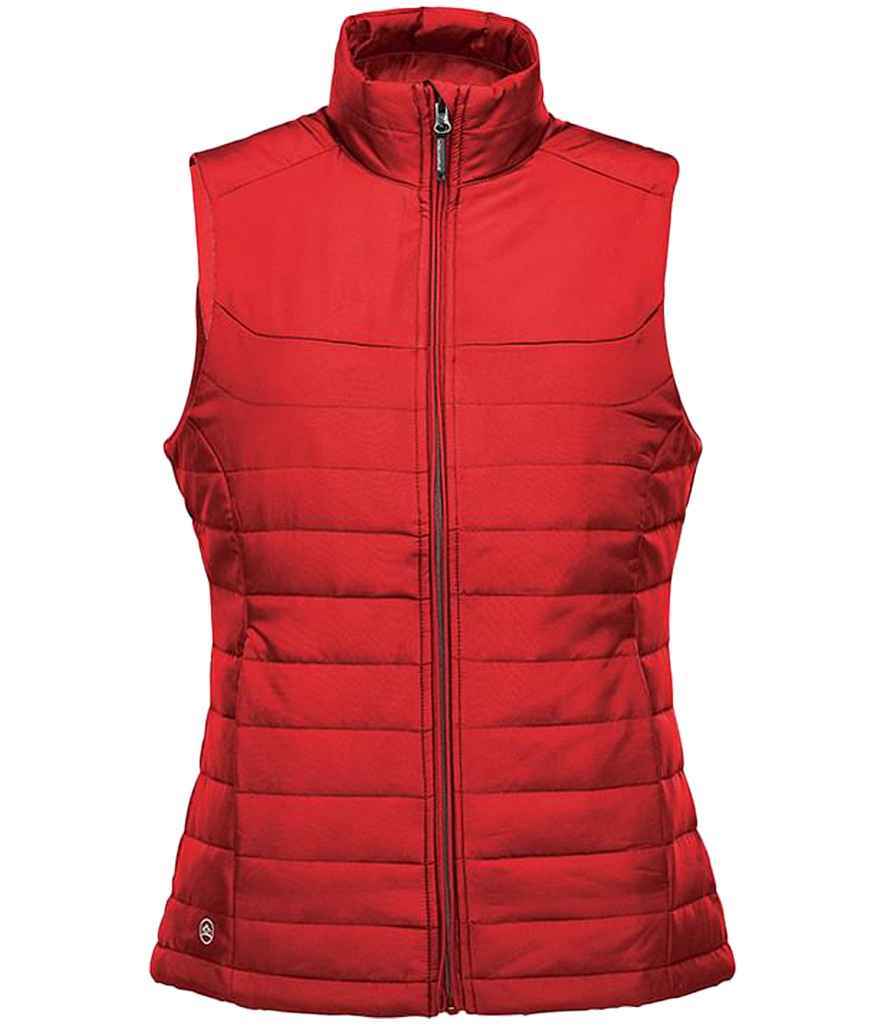 Stormtech Ladies Nautilus Quilted Bodywarmer in Bright Red