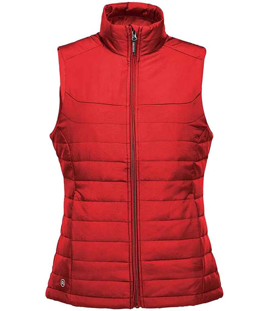 Stormtech Ladies Nautilus Quilted Bodywarmer in Bright Red