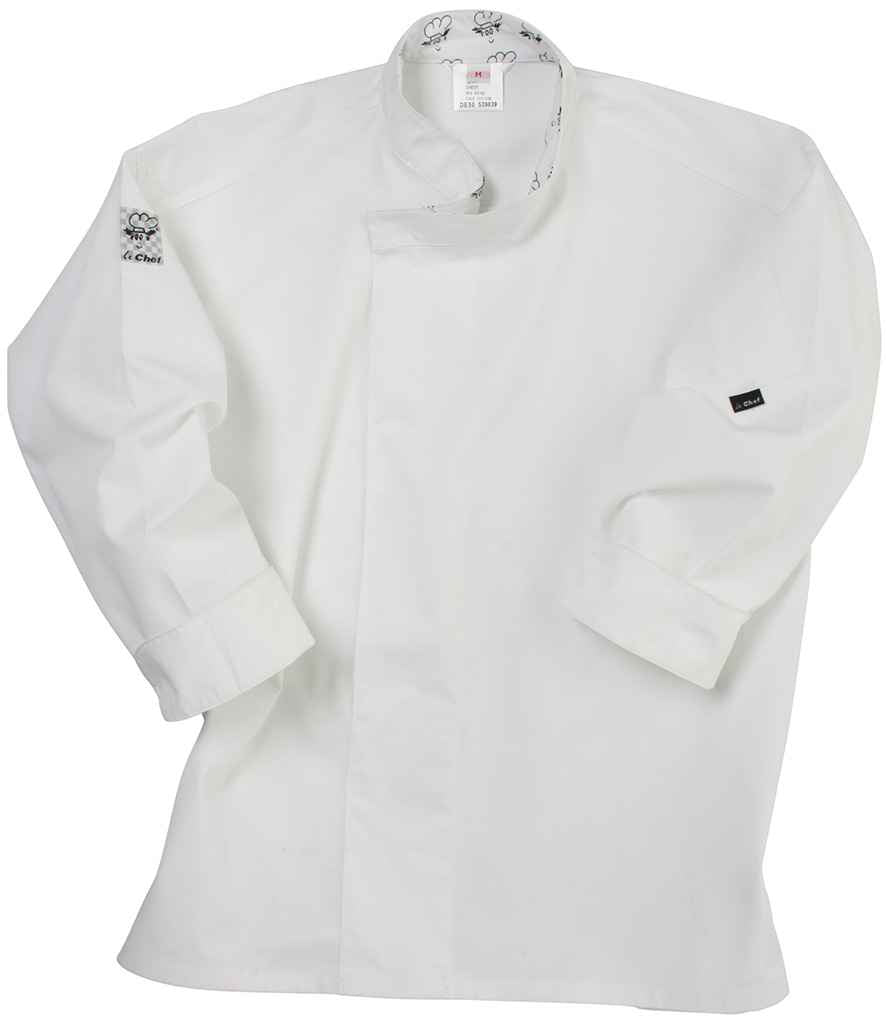 Le Chef Long Sleeve Academy Tunic in White