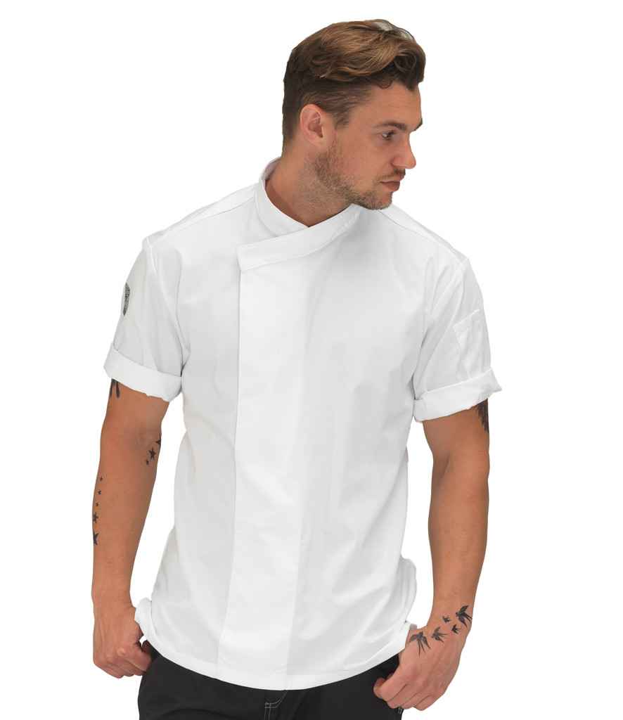 Le Chef Short Sleeve Academy Tunic in White