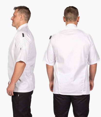 Le Chef Short Sleeve Executive Jacket - model image