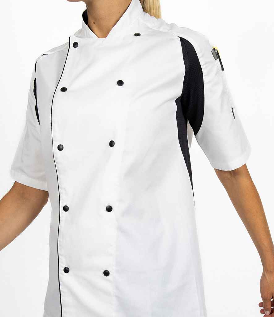 Le Chef Short Sleeve Executive Jacket - model image
