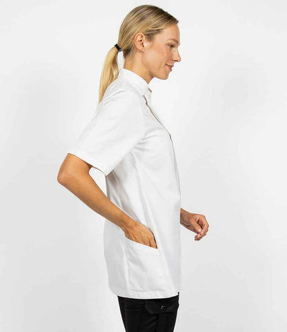 Le Chef Staycool® Tencel™/Polyester Short Sleeve Tunic - model image