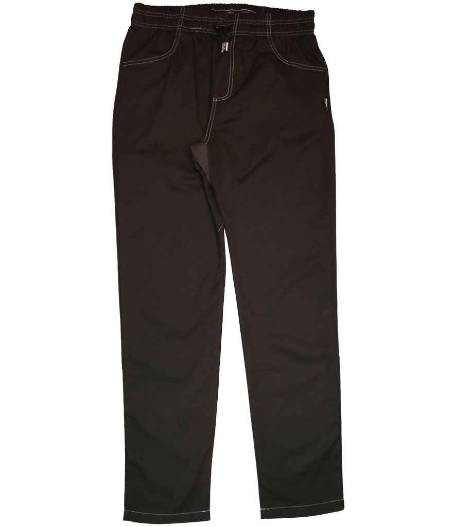 Le Chef Prep Trousers in Black