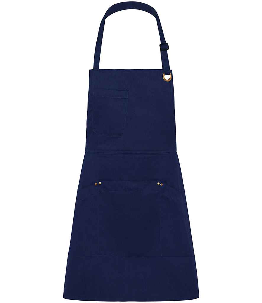 Le Chef Utility Bib Apron in Navy