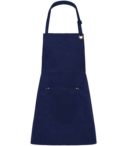 Le Chef Utility Bib Apron in Navy