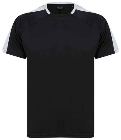 Finden & Hales Finden + Hales Unisex Team T-Shirt Black/White