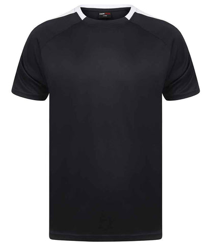 Finden & Hales Finden + Hales Unisex Team T-Shirt Navy/White
