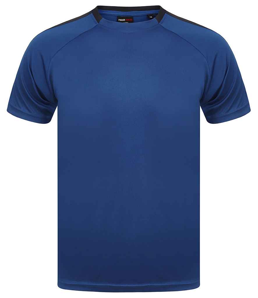 Finden & Hales Finden + Hales Unisex Team T-Shirt Royal Blue/Navy