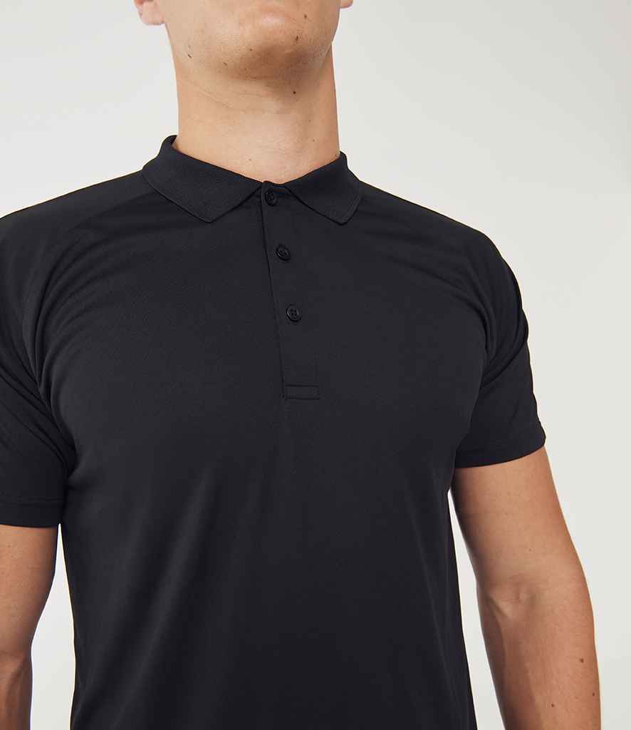 Finden + Hales Team Polo Shirt - model image