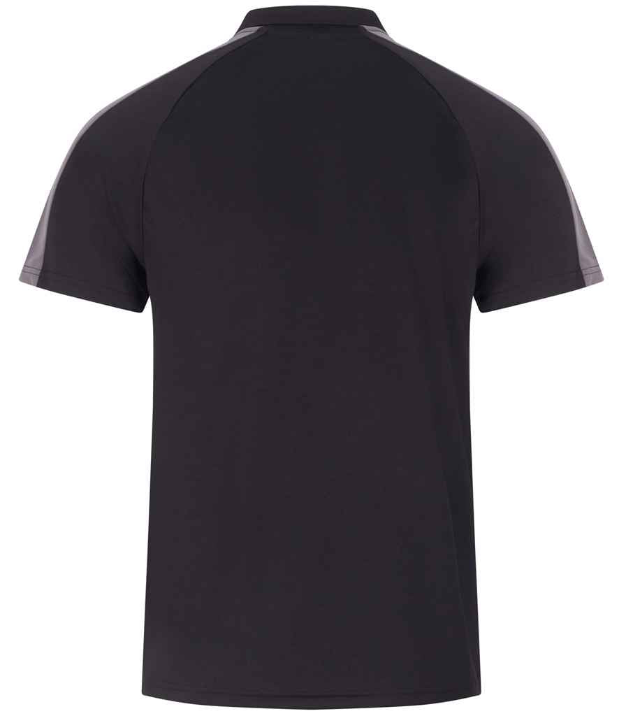 Finden & Hales Finden + Hales Team Polo Shirt Black/Gunmetal