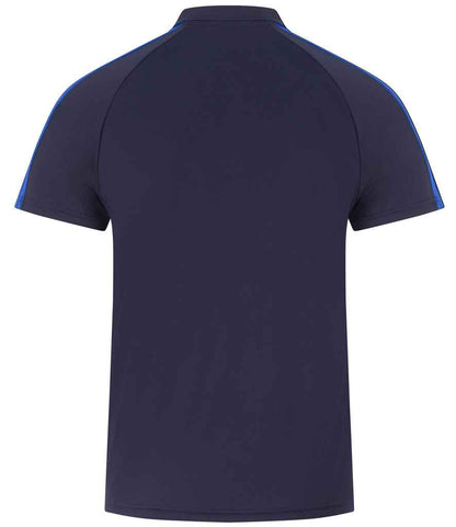 Finden & Hales Finden + Hales Team Polo Shirt Navy/Royal Blue