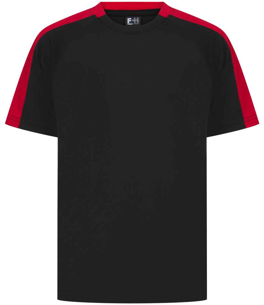 Finden & Hales Finden + Hales Kids Team T-Shirt Black/Red