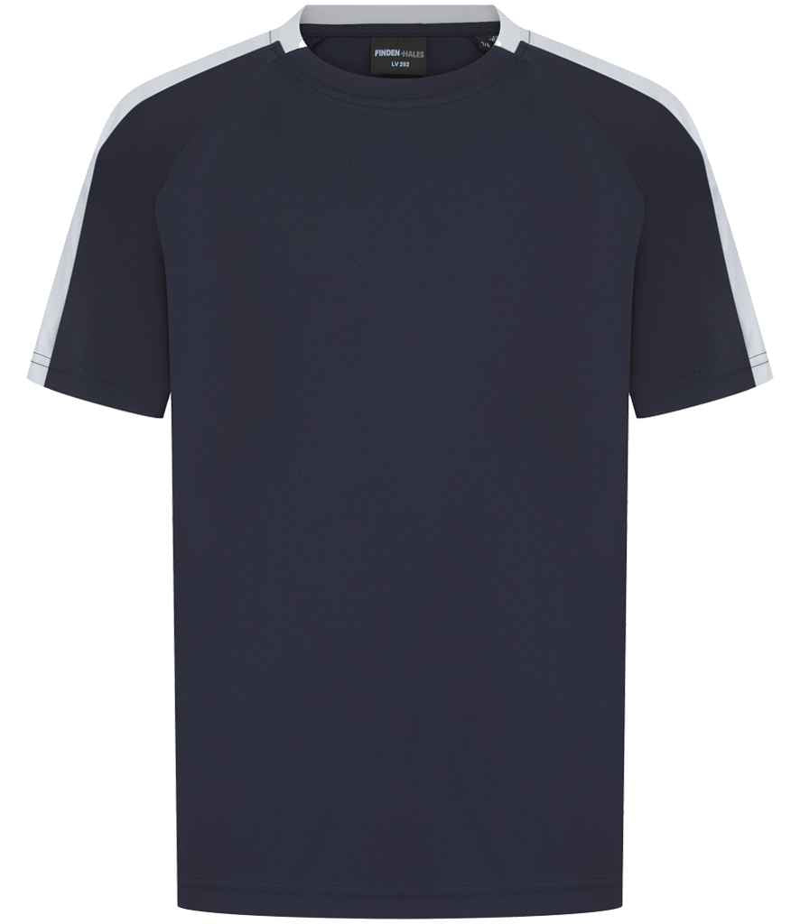 Finden & Hales Finden + Hales Kids Team T-Shirt Navy/White