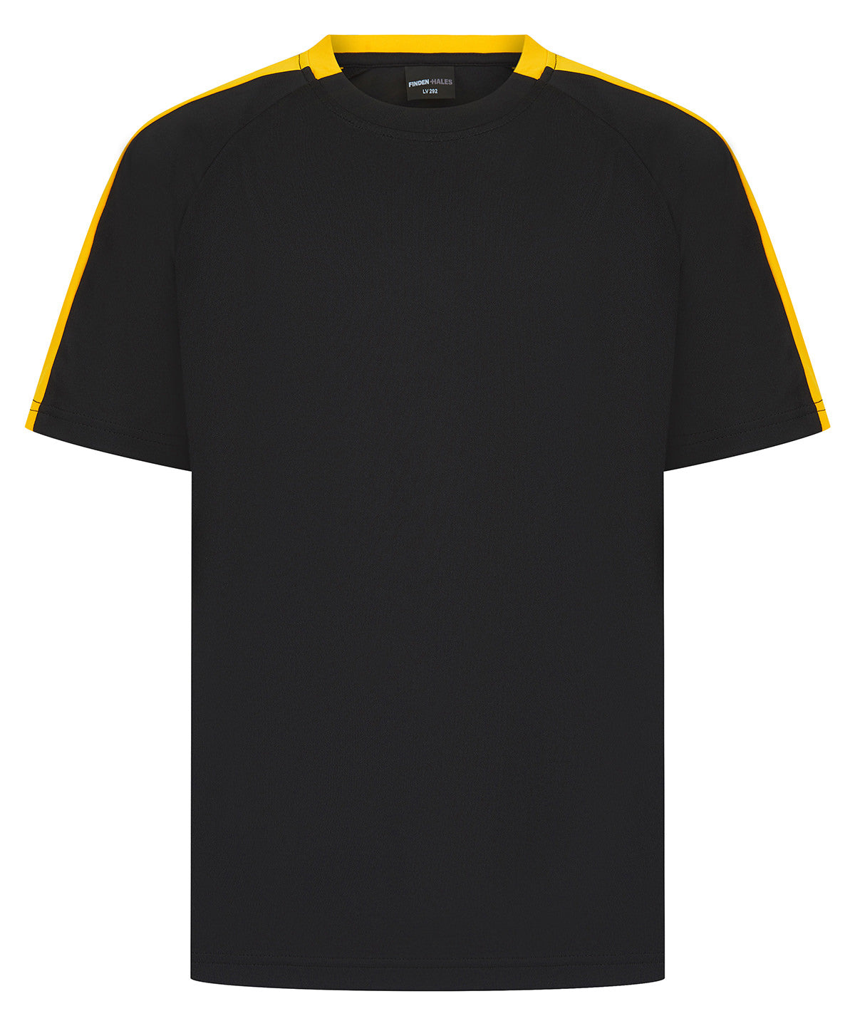 Finden & Hales Kids team t-shirt Black/Gold