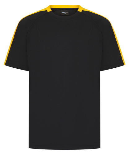 Finden & Hales Kids team t-shirt Black/Gold