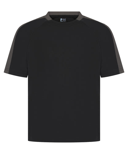 Finden & Hales Kids team t-shirt Black/Gunmetal