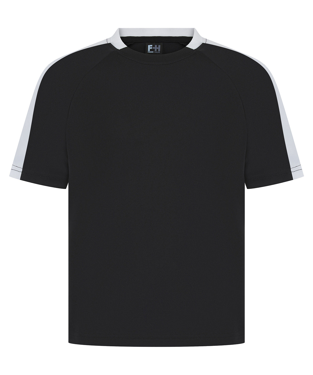 Finden & Hales Kids team t-shirt Black/White