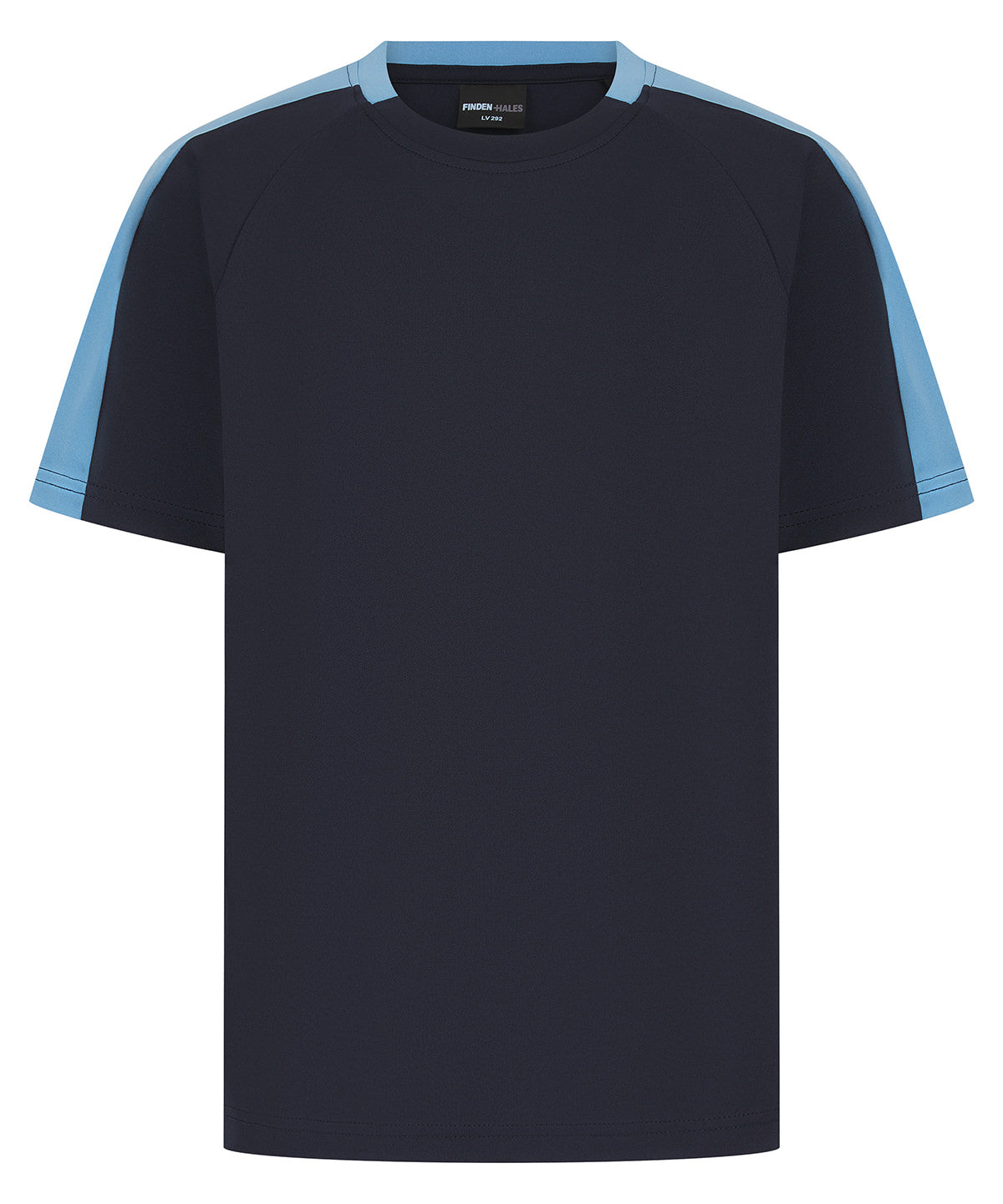 Finden & Hales Kids team t-shirt Navy/Sky