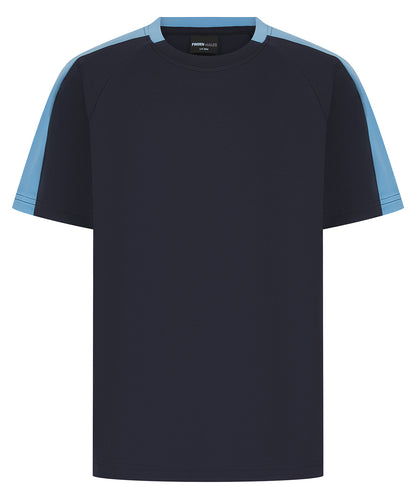 Finden & Hales Kids team t-shirt Navy/Sky