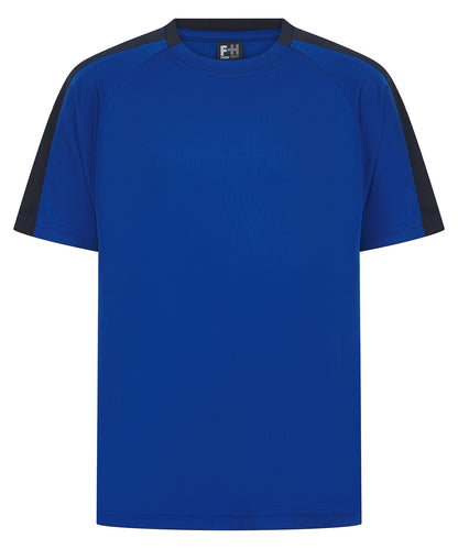 Finden & Hales Kids team t-shirt Royal/Navy