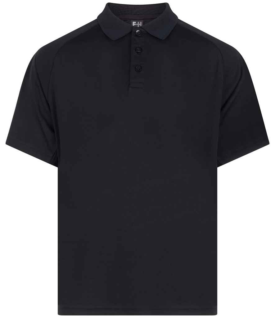 Finden & Hales Finden + Hales Kids Team Polo Shirt Black/Black